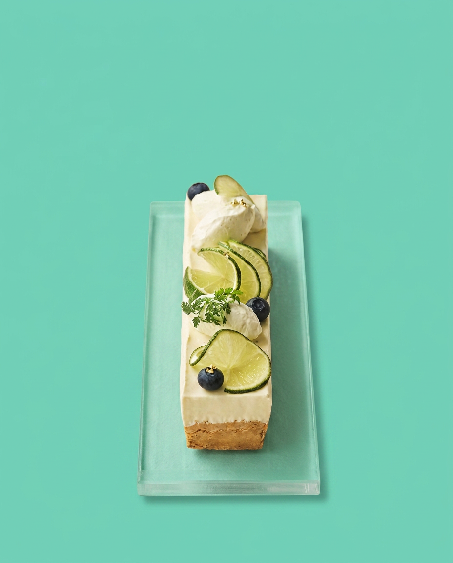 Two Layered Cheesecake · Lime and Basque